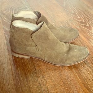 Free People Suede Booties